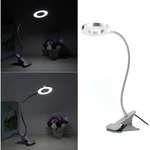 Skymore LED Book Light Clip Reading Light USB Interface 2 Brightness Warm/White with Eye Protection