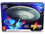 Skill 2 Model Kit U.S.S. Enterprise NCC-1701-C Space Ship "Star Trek The Next Generation" (1987) TV Series 1/1400 Scale Model by AMT