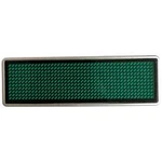 LED štítek se jménem 125907 125907, 125907, 44 x 11 Pixel, (š x v x h) 93 x 30 x 6 mm, zelená