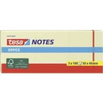 Tesa® Office Notes 3 x 100 listů, žlutá 50 x 40 mm tesa 57653-00001-05, (š x v) 50 mm x 40 mm, žlutá, 3 ks