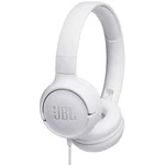 Sluchátka On Ear JBL Tune 500 JBLT500WHT, bílá