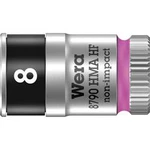 Vložka pro nástrčný klíč Wera 8790 HMA, 8 mm, vnější šestihran, 1/4" (6,3 mm), chrom-vanadová ocel 05003723001