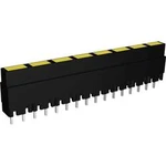 LED řádek 8nás. Signal Construct, ZALS 081, 9 mm, žlutá