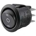 Kolébkový spínač s aretací/0/s aretací TRU COMPONENTS TC-R13-244D-02, 250 V/AC, 10 A, 2x zap/vyp/zap