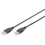 Kabel Digitus DB-300100-018-S DB-300100-018-S, 1.80 m, černá