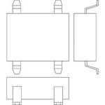 Můstek usměrňovací 1fázový IR DF10S, U(RRM) 1000 V, U(FM) 1 V, I(F), 1 A, D-70