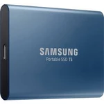 Externí SSD disk Samsung Portable T5, 500 GB, USB-C™ USB 3.2 (2. generace), Ocean Blue
