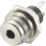 Jack konektor 3.5 mm TRU COMPONENTS 718951 zásuvka, vestavná vertikální, pólů 3, stříbrná, 1 ks, stereo