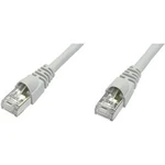 Síťový kabel RJ45 Telegärtner L00005A0027, CAT 6A, S/FTP, 10.00 m, šedá