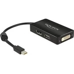 DisplayPort / HDMI / DVI adaptér Delock 62623, černá