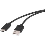 USB 2.0 kabel Renkforce RF-4288947, 1.00 m, černá