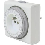 Spínací hodiny / časovač do zásuvky analogový GAO 7FD/3A 3680 W