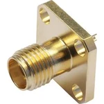 SMA konektor Telegärtner J01151A0811 - přírubová zásuvka, 50 Ω, 1 ks