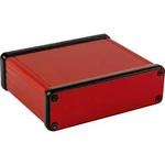 Univerzální pouzdro Hammond Electronics 1455L801RD, 80 x 103 x 31 , hliník, červená (eloxovaná), 1 ks
