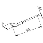 Odsávací hrot Ersa 0452FDLF150/SB Velikost hrotů 15 mm, 1 ks