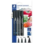 Staedtler Lumocolor 60 BK-6 permanentní popisovač , černá
