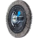 Kulatý kartáč KŮŇ 125 x 15 mm, tloušťka drátu 0,3 mm Se závitem M14 PFERD POS RBU 12512/M14 INOX 0,30, 43502302, 1 ks