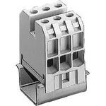 Průchodková svorka šroubovací Siemens 8WA1304, béžová, 20 ks