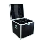 Case (kufr) Roadinger PAR-64 Spot 31000810, (d x š x v) 480 x 480 x 440 mm, černá, stříbrná
