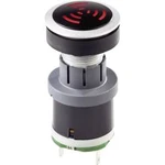 Sirénka Schlegel RRJNSGL+SGLR-24V, trvalý tón, s podsvícením, 12 - 24 V/AC/DC, IP65