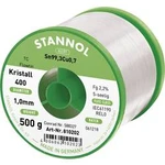 Cínová pájka PBF, Sn99Cu1, Ø 1 mm, 500 g, Stannol Flowtin TC