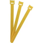 Stahovací páska se suchým zipem FASTECH® ETK-3-200-0208, (d x š) 200 mm x 13 mm, žlutá, 1 ks