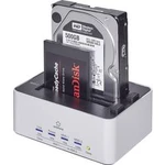 Dokovací stanice pro pevný disk Renkforce rf-docking-07 RF-3039990, SATA, USB 3.2 Gen 1 (USB 3.0)