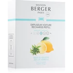 Maison Berger Paris Zest of Verbena vůně do auta náhradní náplň 2 x 17 g