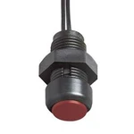 Tlačítko Elobau 145MT00A-RD, 13 mm, 48 V DC/AC, 0,5 A, kabel bez kon., 1x vyp/(zap)