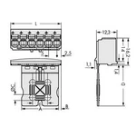 Konektor do DPS WAGO 2092-1103/000-1000, 35.40 mm, pólů 3, rozteč 5 mm, 200 ks