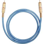 Cinch digitální kabel Oehlbach 2064, [1x cinch zástrčka - 1x cinch zástrčka], 0.50 m, modrá