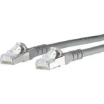 Síťový kabel RJ45 Metz Connect 1308451033-E, CAT 6A, S/FTP, 1.00 m, šedá