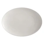 Biely porcelánový tanier Maxwell & Williams Basic, 30 x 22 cm