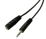 STUALARM Propojovací kabel Jack 3,5mm samec/Jack 3,5mm samice 1,5m