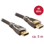 Delock DisplayPort prepojovací kábel #####DisplayPort Stecker, #####DisplayPort Stecker 5.00 m antracitová 82773  #####D
