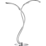 WOFI HAMPTON 8326.02.01.5000 LED stolná lampa 10.40 W teplá biela  chróm