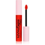 NYX Professional Makeup Lip Lingerie XXL tekutá rtěnka s matným finišem odstín 27 - On Fuego 4 ml