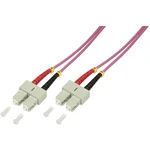 LogiLink FP4SC07 optické vlákno LWL prepojovací kábel  50/125 µ Multimode OM4 7.50 m