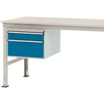 Manuflex ZB4563.0002  Spodná konštrukcia domu, stacionárne, využiteľná výška 300 mm s 2 zásuvkami. Pre hĺbku stola 1000