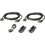 ATEN KVM prepojovací kábel [1x DVI-D zástrčka , USB 2.0 zástrčka A, jack zástrčka 3,5 mm - 1x DVI-D zástrčka , USB 2.0 z