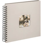 walther+ design  SA-108-E album sa špirálovú väzbou (š x v) 26 cm x 25 cm béžová 40 Seiten