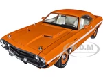 1970 Dodge Challenger R/T Go Mango Orange with White Stripes 1/18 Diecast Model Car by Greenlight