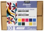 Setacolor Light fabrics - sada 10 barev na textil (průhledné)