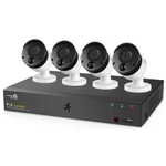 Kamerový systém iGET HOMEGUARD HGNVK85304 + ZDARMA sledování TV na 3 měsíce (HGNVK85304) kamerový systém • rekordér NVR + 4× Full HD vonkajšia kamera 