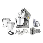 Kuchynský robot KENWOOD Titanium Chef Patissier XL KWL90.244SI kuchynský robot • príkon 1 400 W • dotykový displej • súprava 2 pracovných mís • 13 rýc