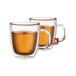 Termopohár Maxxo Extra Tea 480 ml poháre pre čaj • objem 480 ml • v balení 2 ks • vhodné do umývačky • vysoko odolné borosilikátové sklo • odolné prot
