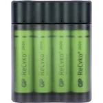 Nabíječka akumulátorů vč. akumulátorů GP Batteries, NiMH Charge Anyway X411, AAA, AA