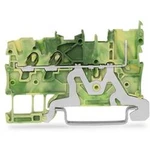 Mini dvojúrovňová základní svorka WAGO 2020-1307, pružinové připojení , 3.50 mm, zelená, žlutá, 50 ks