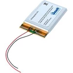 Speciální akumulátor Jauch Quartz LP603048JK, Prismatisch , s kabelem, Li-Pol, 3.7 V, 850 mAh