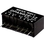 DC/DC měnič napětí, modul Mean Well DPAN02A-12, 83 mA, 2 W, Počet výstupů 2 x